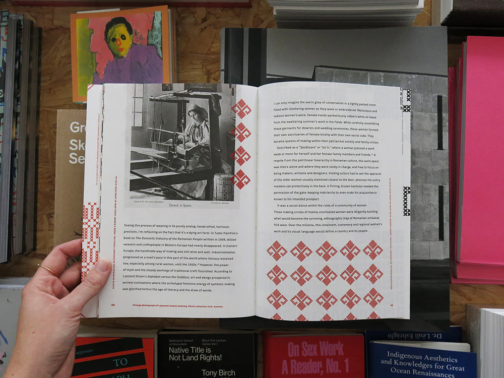 Simona Bortiș-Schultz – To Hold Your Heart in Your Teeth, Women's Work: The Visual Language of the Romanian Blouse - Image 5