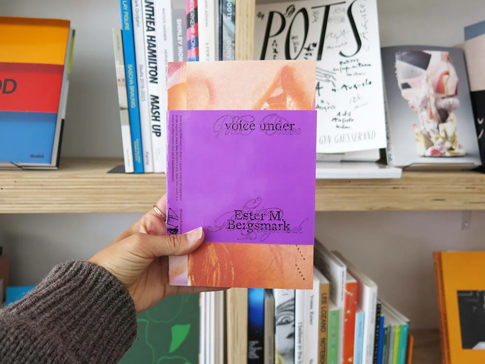 PRE-ORDER: Ester M. Bergsmark: voice under