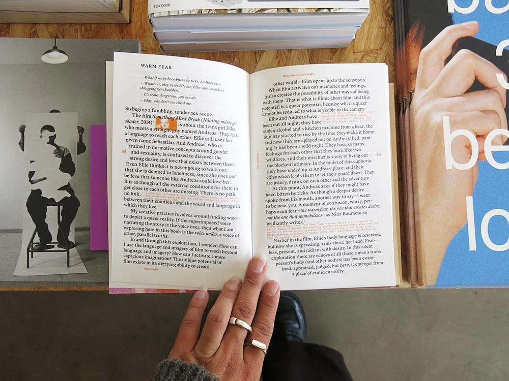 PRE-ORDER: Ester M. Bergsmark: voice under - Image 3