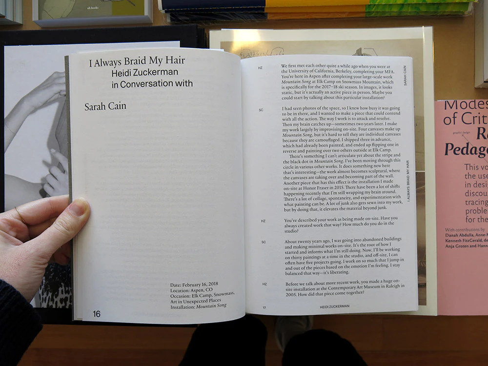 Heidi Zuckerman – Conversations with Artists II - Image 2