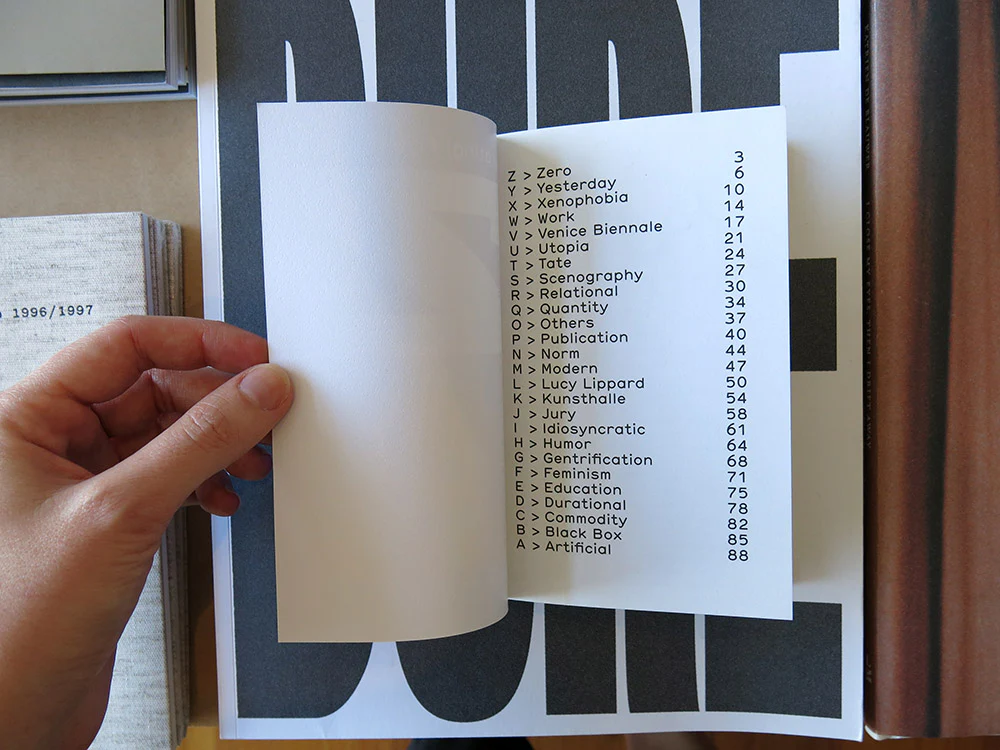 Jens Hoffmann – (Curating) From Z to A - Image 2