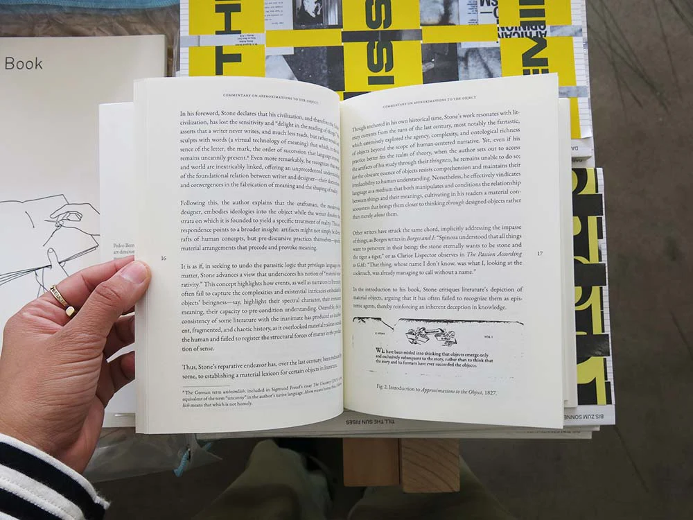 Pedro Bernstein – Commentary on Approximations to the Object: An Inquiry into Designed Literature - Image 2
