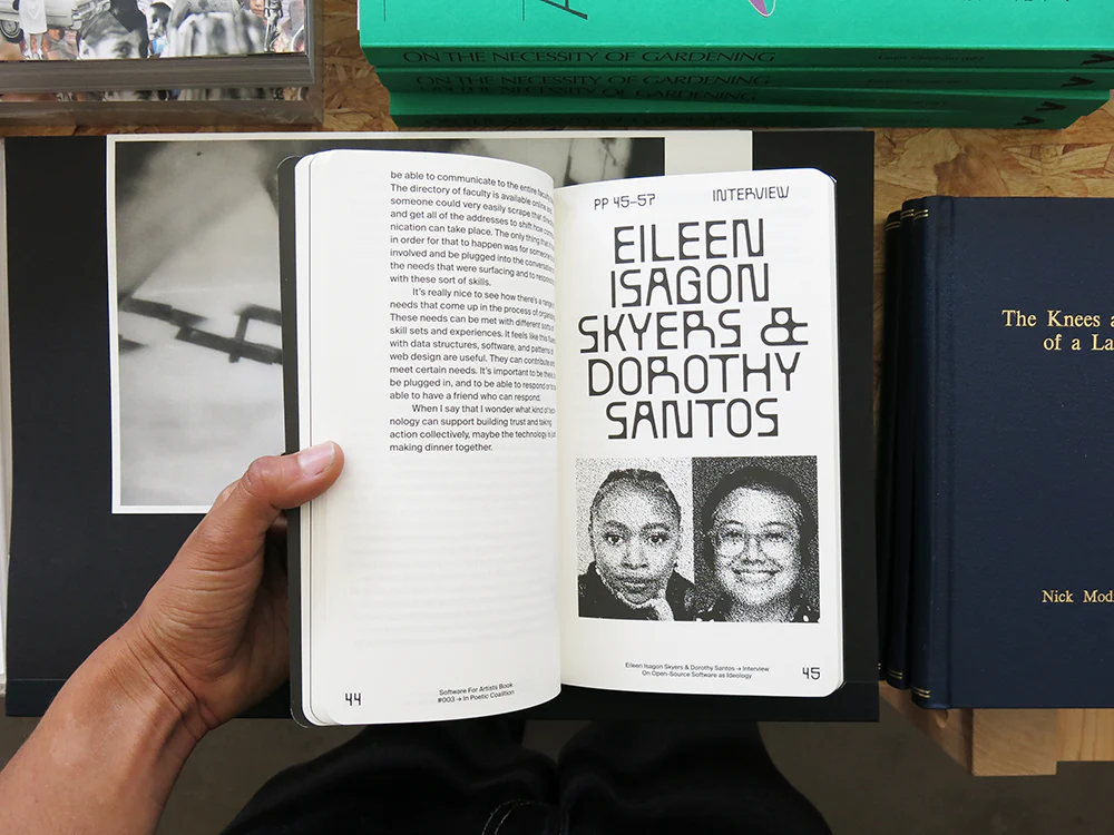 Software for Artists Book #3: School(s) for Poetic Computation - Image 2